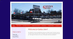 Desktop Screenshot of centex-auto.com
